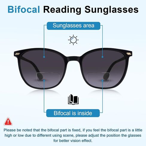 Ladeesse 3 Pack قراءة النظارات الشمسية للنساء والرجال ، نظارات قراء Sun UV400 in Kuwait