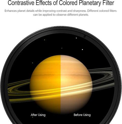 Astromania 1.25" Color/Planetary Filter - #12 Yellow in Saudi Arabia