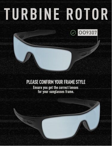 مجموعة من 4 عدسات بديلة مستقطبة لـ Oakley Turbine Rotor OO9307 Pack-BSFE2 in Saudi Arabia
