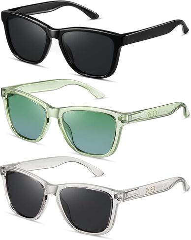 نظارة شمسية مستقطبة للسيدات للنساء الرجال العصرية الكلاسيكية المصممة الرجعية على غرار الحماية من الأشعة فوق البنفسجية in Kuwait