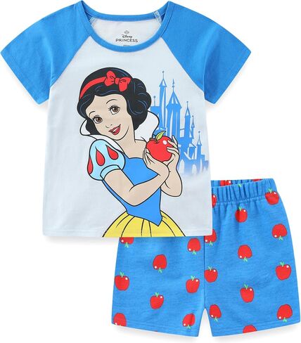 Disney Lilo & Stitch Girls Short Sleeve T-Shirt and French Terry Shorts Set for Big Kids in Saudi Arabia