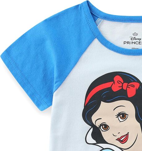 Disney Lilo & Stitch Girls Short Sleeve T-Shirt and French Terry Shorts Set for Big Kids in Saudi Arabia