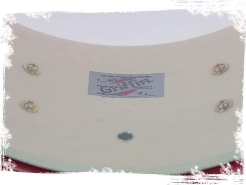 Griffin 14 "X 6.5" Birch Wood Snare Drum (Edition Limited) - Wrap Custom Graphic Shell (The Loud Vent) - مجموعة الإيقاع مع المفتاح ، 8 العروات والمصفاة in Saudi Arabia