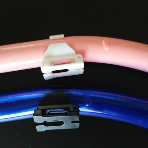 Snorkel Clip Universal 26mm Snorkel حامل Snorkel Retainer Air Tube Keeper لمعدات الغطس الغوص ، أبيض in Kuwait