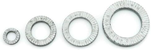 Sherex Wedge Lock Lock Washers aboy Steel Locking Wasking TEC Series - أحجام بوصة 1/2 " in Saudi Arabia