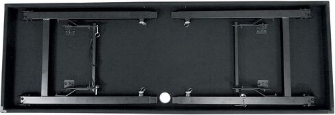 Rockville RTBL4 Adjustable Height DJ Table Folding Legs 20x60 Inch, Portable, Non-Slip Surface, Carry Bag Included, for Mobile DJs and Event Performers in Saudi Arabia