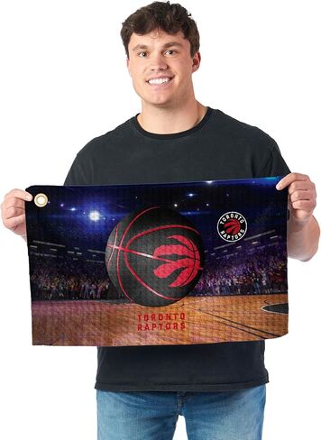شمال غرب تورنتو رابتورز NBA المنشفة المعجبة بمنشفة وافل 16 × 25 بوصة in Saudi Arabia