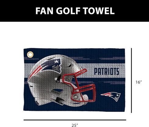 Northwest New England Patriots NFL Impact Waffle Fan Towel 16 x 25 Inches in Saudi Arabia