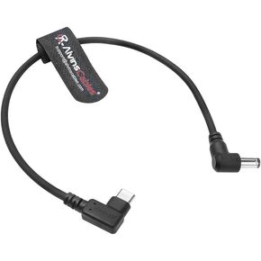 كابلات Alvin's PD USB-C Type-C إلى DC 5.5 x 2.5mm كابل طاقة 12 فولت لمساعدة الفيديو Blackmagic | اتوموس شوغون| سمولهد| شاشة Feelworld 5.9 قدم/1.8 متر in Kuwait