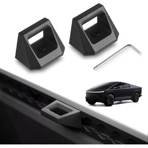 4PCS D-Rings Tie Down Compatible with 2023 2024 2025 Tesla Cybertruck,Cargo Accessories Used for Cyber Bed Truck Tie Down Anchors,Black in Saudi Arabia