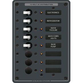 Blue Sea - 8023-BSS Panel DC 8pos (1EA) in Saudi Arabia