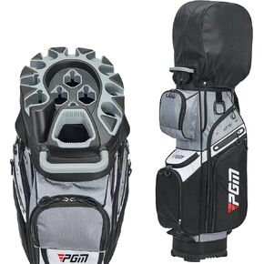 PGM Golf Cart Bag with 14 Way Organizer Divider Top, Premium Cart Bag with Handles and Rain Cover for Men in Kuwait