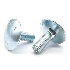 (250 Pieces) 5/16"-18x3" Grade A307 Step Bolts Zinc in Saudi Arabia