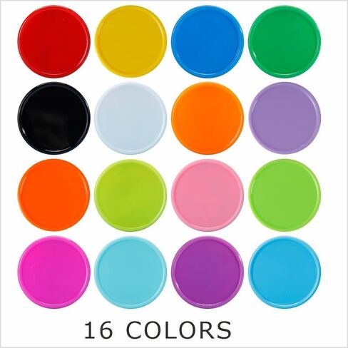 500 PCS الرموز البلاستيكية القابلة للتخصيص مع شعار حصري ، صورة ونص - 37 مم ضياء ، سميكة 2.5 مم ، PS ، PS ، لون الأشعة فوق البنفسجية - للتدريس ، شريط ، رقائق البوكر والمزيد in Saudi Arabia