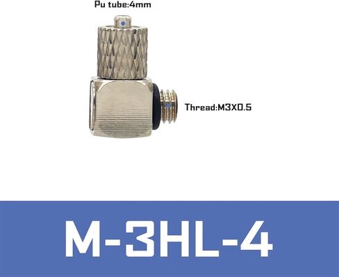 M Miniature Fittings M-5H-4 M-5HL-4 Male Thread Pneumatic Pipe Air Hose Quick Fitting Mini Connector M3 M4 M5 M6 1Pcs(M-3HL-4) in Saudi Arabia