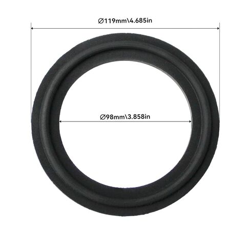 HFS(R) 1.5" Tri Clamp Sanitary Gasket FKM Fits Tri-Clover Type Ferrule (1.5"-Pack of 5) in Saudi Arabia