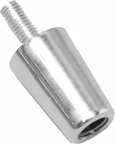 FixTuredIsplays® DIY Chrome Beer Happlet Handle Standard Ferrule 1/4 "X20 END LEAD 3/8" in Saudi Arabia
