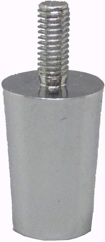 FixTuredIsplays® DIY Chrome Beer Happlet Handle Standard Ferrule 1/4 "X20 END LEAD 3/8" in Saudi Arabia