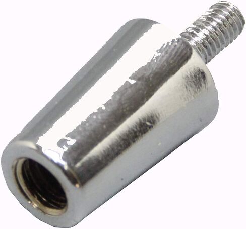 FixTuredIsplays® DIY Chrome Beer Happlet Handle Standard Ferrule 1/4 "X20 END LEAD 3/8" in Saudi Arabia