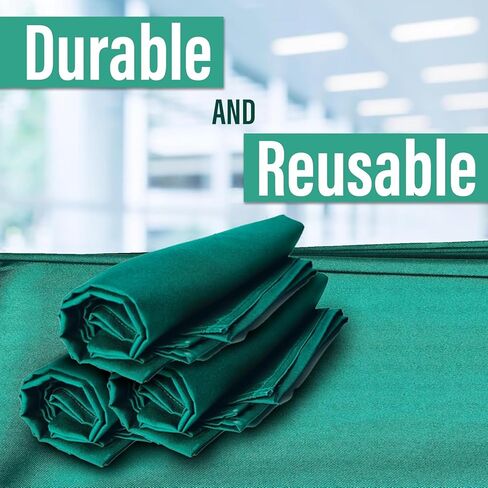 Medical Drape Sheets, Green, 30 x 36 inches, 6 Pieces per Box, Reusable in Kuwait
