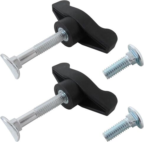 مقبض جزازة العشب مقبض الجوز الترباس ، الترباس T-handle ، مقبض الجناح تصميم الجوز (4 مسامير ومقابض 2) in Saudi Arabia