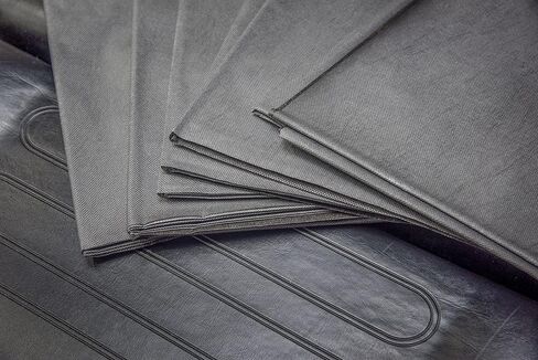 Jet Black Supply Supply Distable Dripe Sheets for Tattoo ، 50 Pack ، 40 "× 90" ، مادة غير منسوجة ، طبقة من فيلم PE ، مقاوم للماء ، مقاومة للتسرب والتنفس ، الأسود in Saudi Arabia