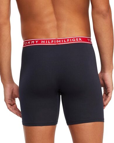 Tommy Hilfiger Men's Cotton Stretch 4-Pack Boxer Brief in Saudi Arabia