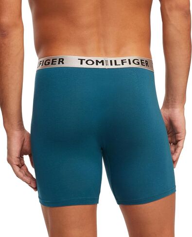 Tommy Hilfiger Men's Cotton Stretch 4-Pack Boxer Brief in Saudi Arabia
