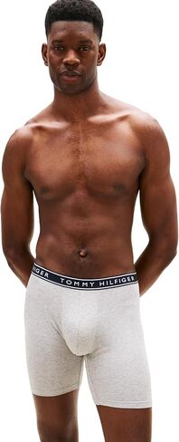Tommy Hilfiger Men's Cotton Stretch 4-Pack Boxer Brief in Saudi Arabia
