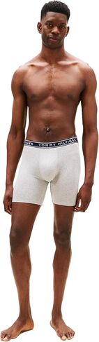 Tommy Hilfiger Men's Cotton Stretch 4-Pack Boxer Brief in Saudi Arabia