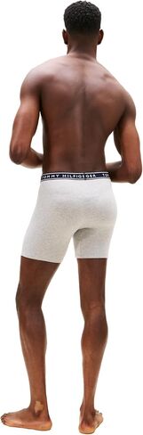 Tommy Hilfiger Men's Cotton Stretch 4-Pack Boxer Brief in Saudi Arabia
