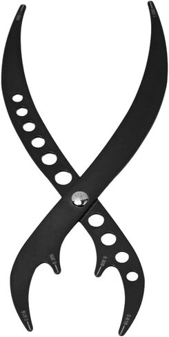 حاجب النسبة الذهبية الفرجار أداة قياس متماثلة لتمديدات الحاجب الحاجب Microblading حاكم مكياج الفولاذ المقاوم للصدأ (أسود) in Kuwait