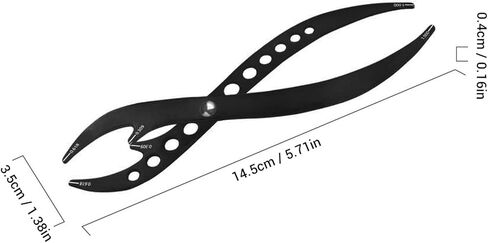 حاجب النسبة الذهبية الفرجار أداة قياس متماثلة لتمديدات الحاجب الحاجب Microblading حاكم مكياج الفولاذ المقاوم للصدأ (أسود) in Kuwait