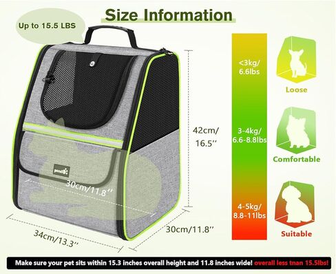 Pecute Cat Backpack Carrier, Small Dog Backpack Carrier, Pet Backpack Carrier for Cats Dogs Puppy Kitten, Cat Carrier Bag Carrying for Travel Hiking Bike Riding Walking Outdoor,Black in Saudi Arabia