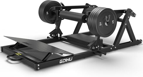 HT01 Hip Thrust Machine, 800LBS Plate-Loaded Glute Drive with Band Peg, Heavy Duty Glute Bridge Machine with Weight Holder in Kuwait