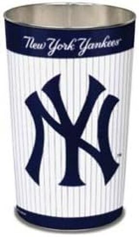 New York Yankees 15" Waste Basket - Pinstripes in Saudi Arabia