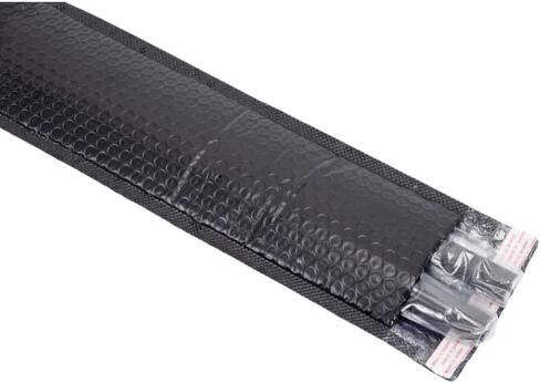 8mm x 10mm x 500mm Carbon Fiber Tubes - Matte 3K Twill Weave Wrapped, 100% Pure Round Tubing for Quadcopter and Multicopter (2-Pack) in Kuwait