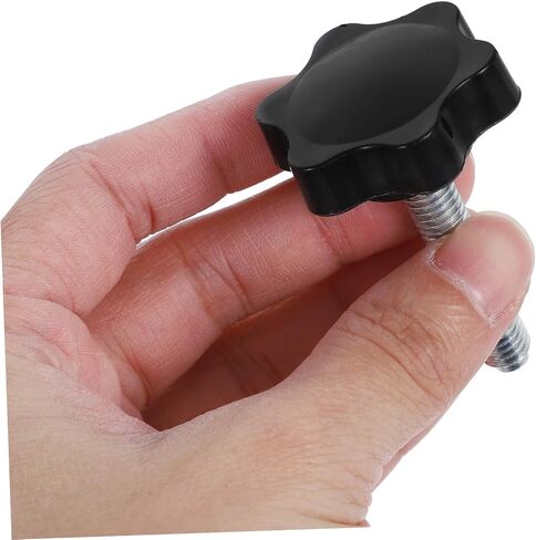AmoSfun 4sets Track Knobs Kit Kit Freefiance على شكل مقابض ملولبة مع غسالات لتطبيقات المخرطة الصحفية والتطبيقات الخشبية وتصميم مقاومة in Kuwait