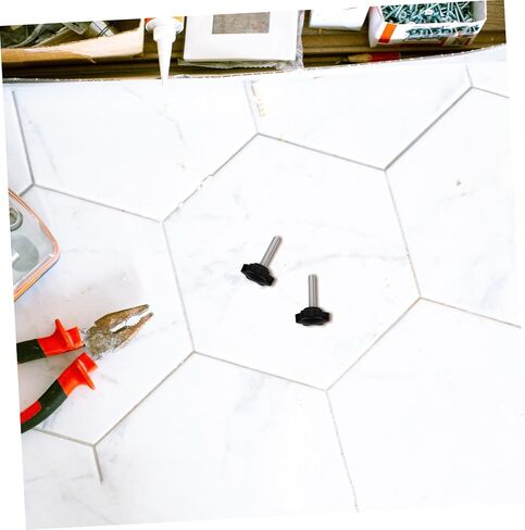 AmoSfun 4sets Track Knobs Kit Kit Freefiance على شكل مقابض ملولبة مع غسالات لتطبيقات المخرطة الصحفية والتطبيقات الخشبية وتصميم مقاومة in Kuwait