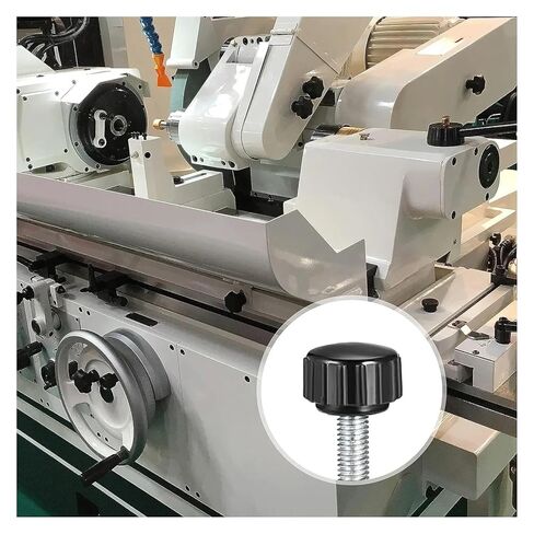 M5 x 16mm متري من الذكور الخيط كره مقابض التثبيت قبضة الإبهام على نوع بلاستي in Kuwait