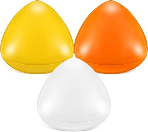Soulchen 3 Pack Soccer Reflex & Ball Ball Movowser Response Reflection Ball Triangular Moal Goy حارس مرمى معدات كرة القدم من أجل الرشاقة وتحسين السرعة in Kuwait