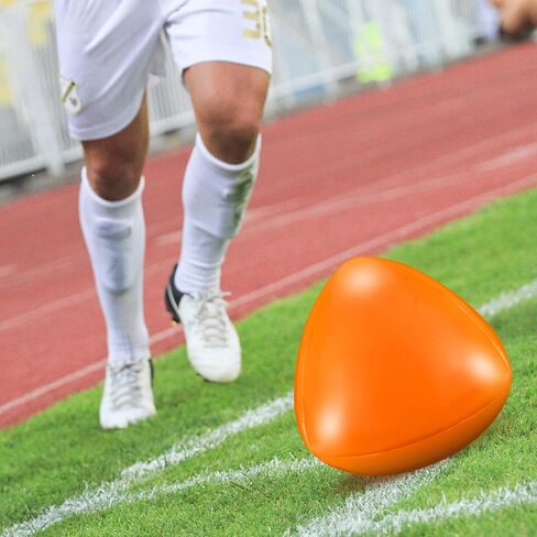 Soulchen 3 Pack Soccer Reflex & Ball Ball Movowser Response Reflection Ball Triangular Moal Goy حارس مرمى معدات كرة القدم من أجل الرشاقة وتحسين السرعة in Kuwait