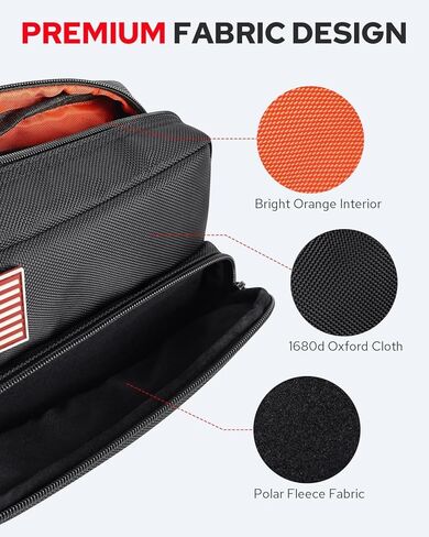 Benlari Motorcycle Handlebar Bag, Upgraded Dirtbike Handlebar Bag, Universal Tool Bag, Bicycle Front Storage Bag, Sissy Bar Bag, Compatible with Cruiser Softail Dyna Sportsters in Kuwait