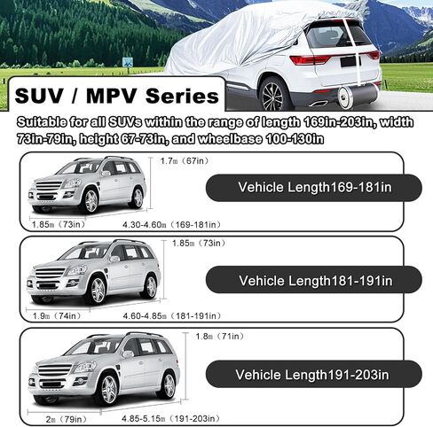 Fully Automatic Car Cover with Remote Control, Waterproof All Weather Smart Car Cover, Outdoor Rain Sun Protection Windproof Universal Fit Retractable Car Tent for Sedan SUV (Large, 1.8M) in Saudi Arabia
