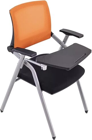 كرسي التعلم القابل للطي مع مكتب الكتابة - للامتحان Sessionsoffice تسجيل الاجتماعات ومناطق الاستقبال (الأخضر) (Orange 49 * 57 * 86 سم) in Kuwait