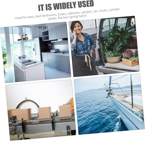 20 PCS غاز دعامة غاز مجموعة مجموعة الدعم العالمي لدعم الرفع قاعدة لشاحنة RV وتطبيقات DIY موصل مستدير قوي لينابيع الغاز in Kuwait