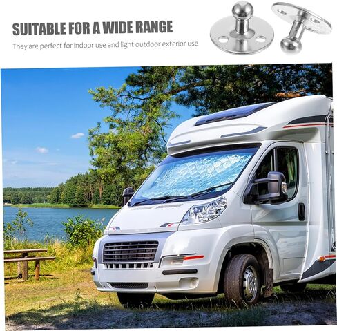 20 PCS غاز دعامة غاز مجموعة مجموعة الدعم العالمي لدعم الرفع قاعدة لشاحنة RV وتطبيقات DIY موصل مستدير قوي لينابيع الغاز in Kuwait