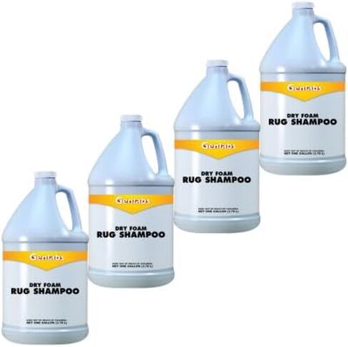 Dry Foam Rug Shampoo, Professional Carpet Cleaner (4, Gallon) in Saudi Arabia