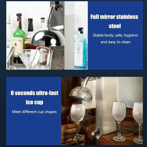 Wzglod Glass Froster Mini Glass Chiller Cooler Freezer for Cups and Glasses, 1 Cup/6 Seconds Glass Cup Cooler for Nightclubs Pubs Restaurants Hotels and Home in Saudi Arabia