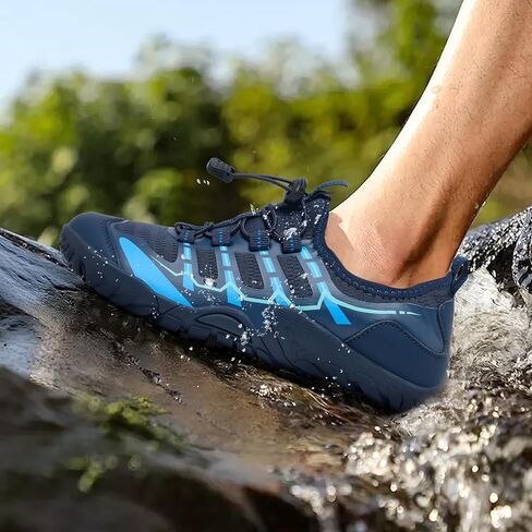 Sobaso Water Shoes Men المشي لمسافات طويلة سريعة جاف أكوا حافي القدمين أحذية الشاطئ لركوب المسبح للتصفح الرياضة اليوغا الغوص الإبحار السفر للبالغين للجنسين in Kuwait